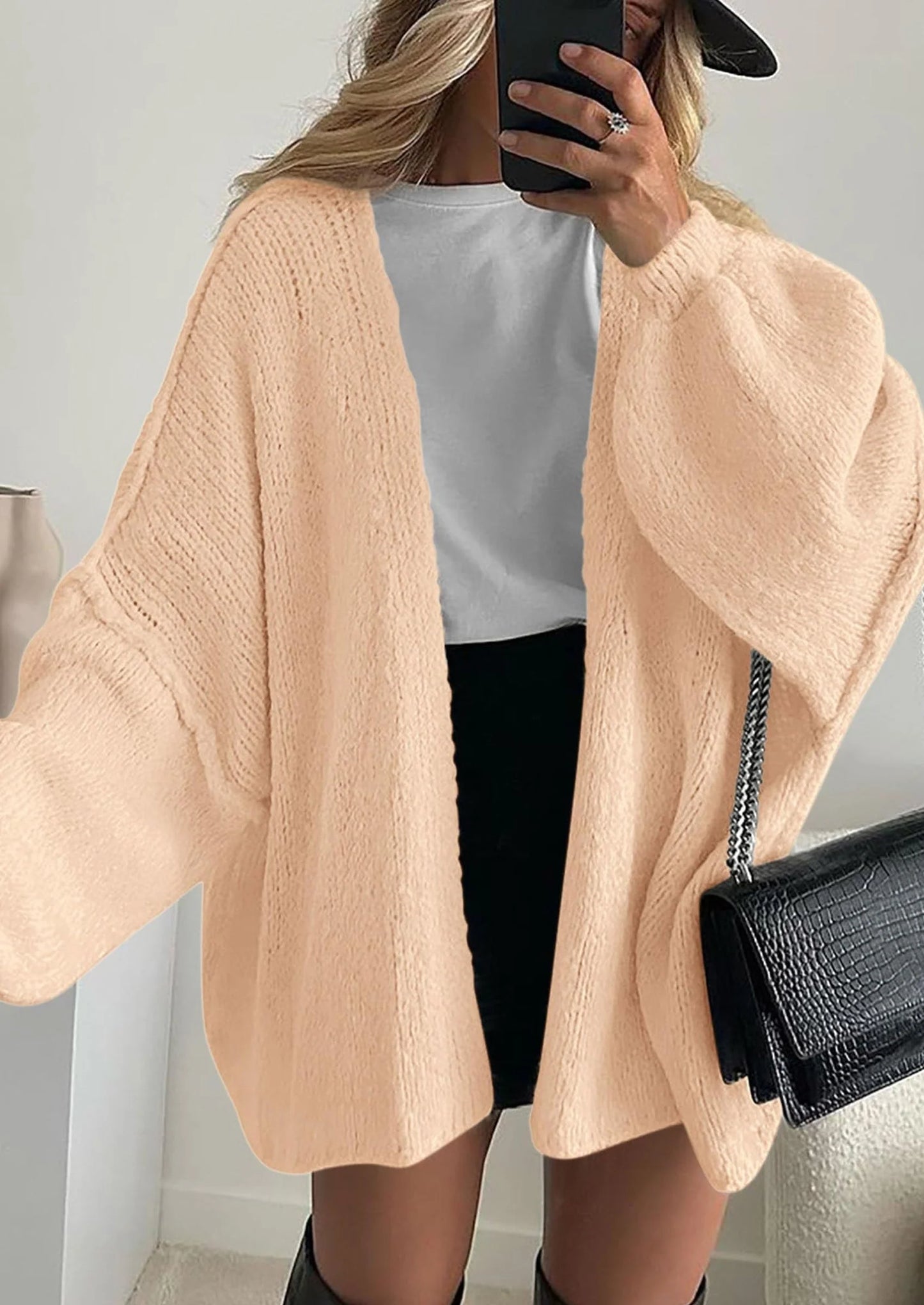 the VIRAL oversized cardigan!
