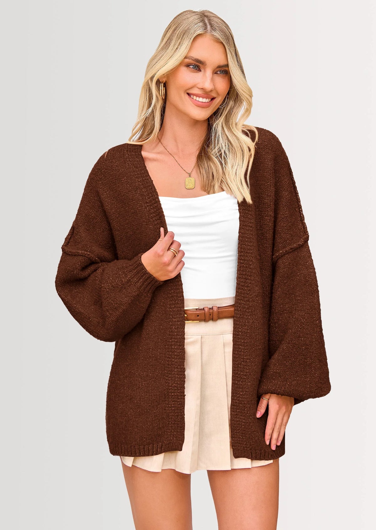 the VIRAL oversized cardigan!